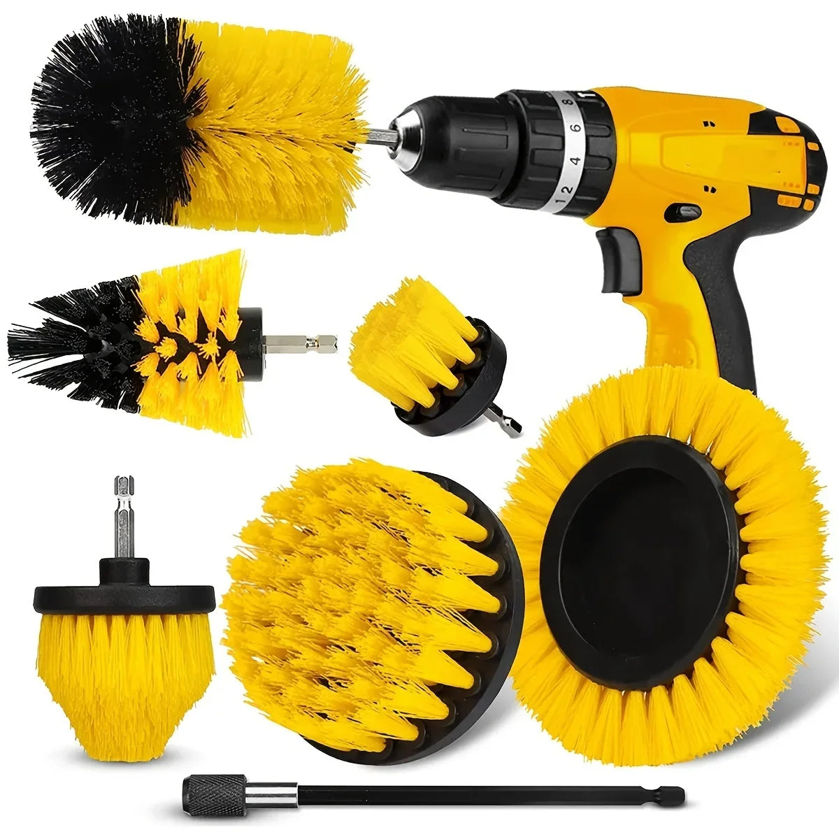 All-in-One 27-Piece RV & Car Wash Arsenal: Ultimate Cleaning Brushes, Tools & Coral Fleece Essentials