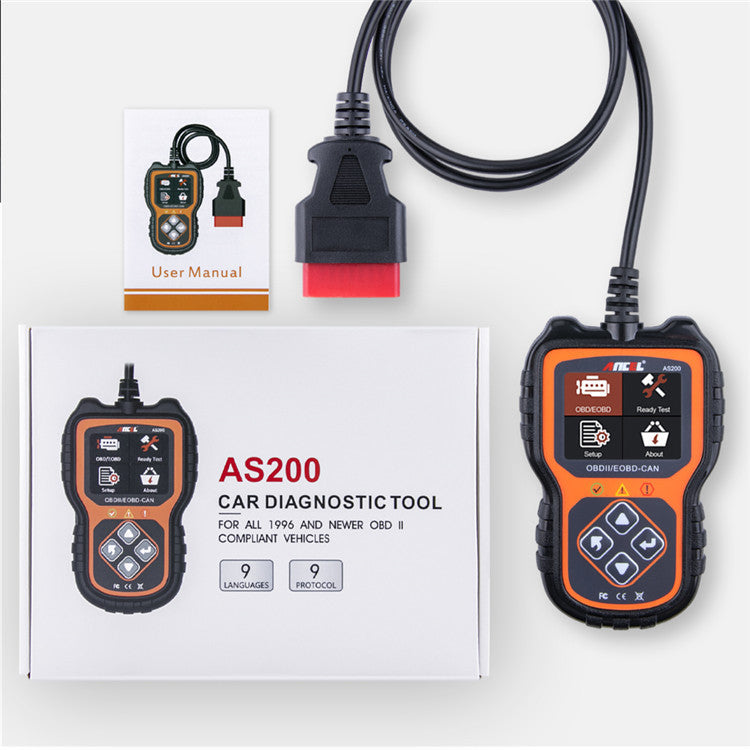 ANCEL OBD2 Scanner: Elite Car Diagnostic Tool for Instant Code Reading &amp; Pro-Level Troubleshooting