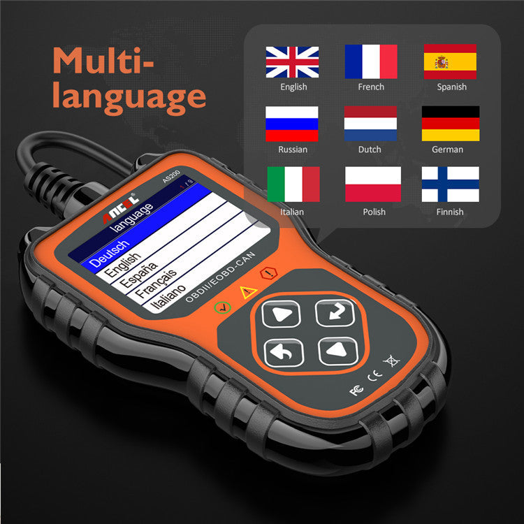 ANCEL OBD2 Scanner: Elite Car Diagnostic Tool for Instant Code Reading &amp; Pro-Level Troubleshooting