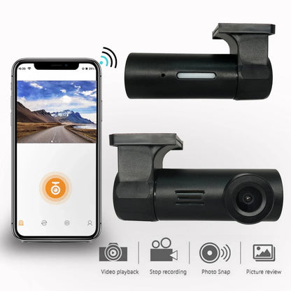 Smart Dash Cam Pro: APP-Controlled 1080P Night Vision DVR for Crystal-Clear Drive Recording
