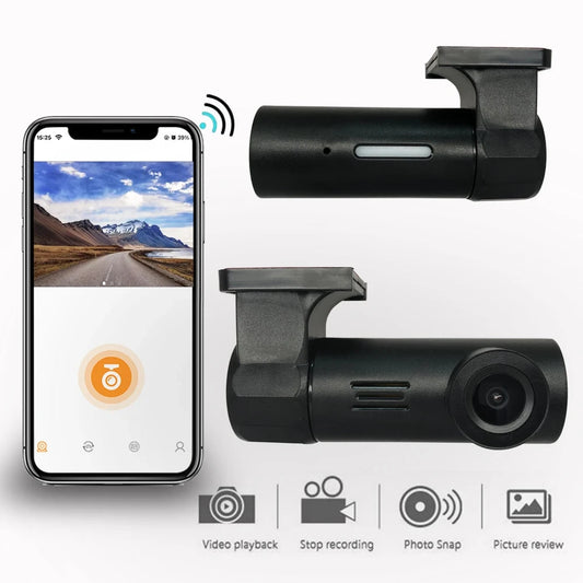 Smart Dash Cam Pro: APP-Controlled 1080P Night Vision DVR for Crystal-Clear Drive Recording