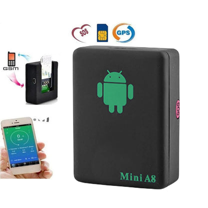 A8 Mini GPS Tracker: Real-Time Car & Anti-Lost Key Finder with Free App & Website Access