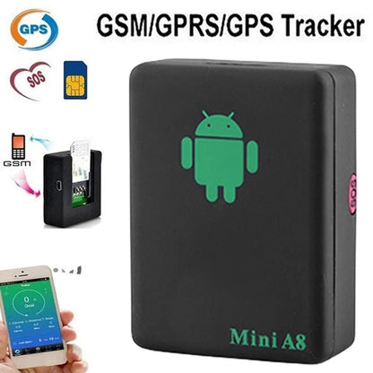 A8 Mini GPS Tracker: Real-Time Car & Anti-Lost Key Finder with Free App & Website Access