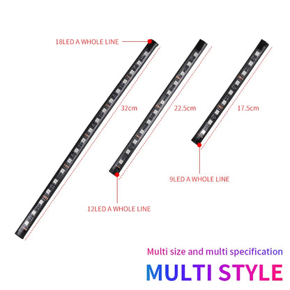 Neon RGB LED Footwell Strip Lights with App &amp; Music Sync Magic