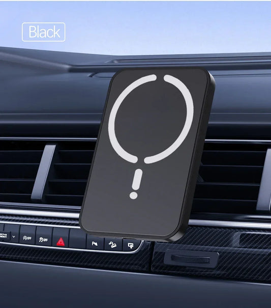MagSafe Mastery: 100W Wireless Car Charger with Air Vent Holder for iPhone 15/14/13 Pro Max – Charge & Conquer the Drive!