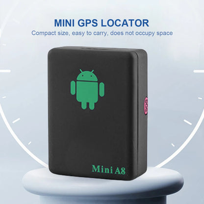 A8 Mini GPS Tracker: Real-Time Car & Anti-Lost Key Finder with Free App & Website Access