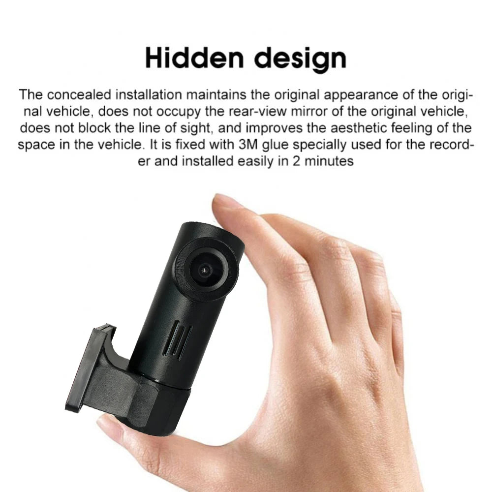 Smart Dash Cam Pro: APP-Controlled 1080P Night Vision DVR for Crystal-Clear Drive Recording