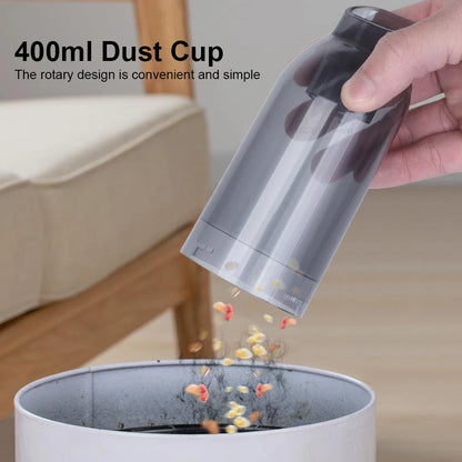 TurboVac 9500PA: Powerful Handheld Wireless Car Vacuum for Spotless Interiors