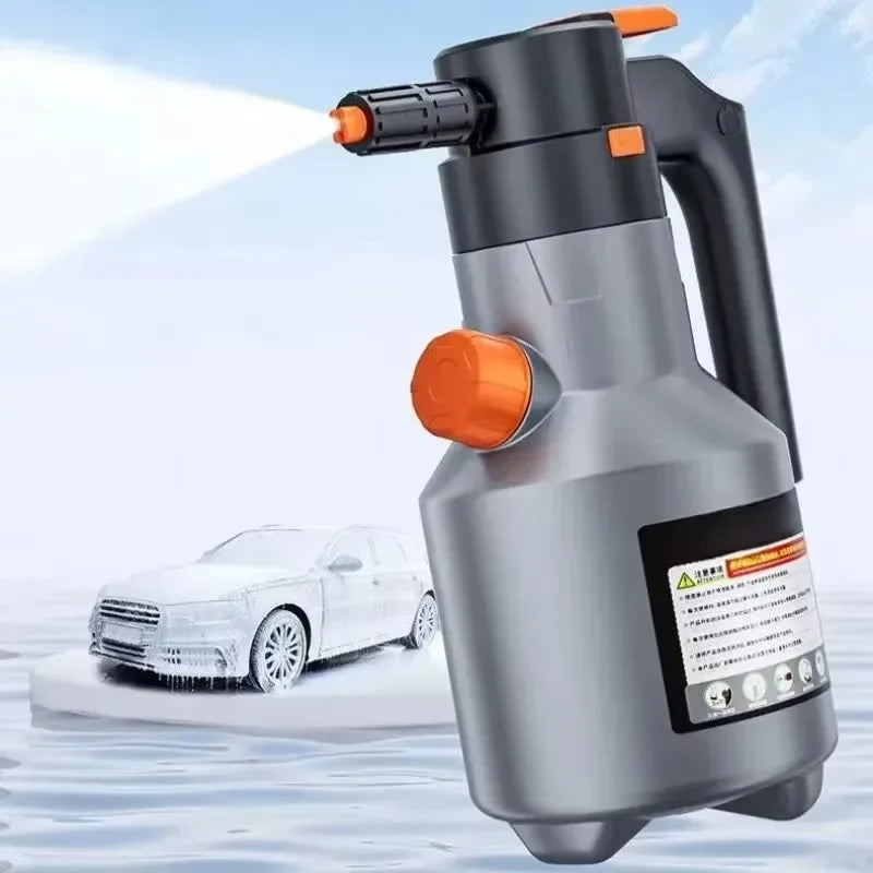 Electric High-Pressure Foam Sprayer for Effortless Auto Detailing