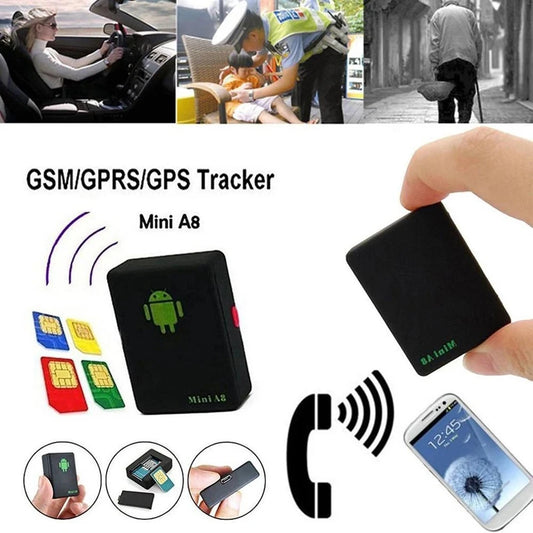 A8 Mini GPS Tracker: Real-Time Car & Anti-Lost Key Finder with Free App & Website Access