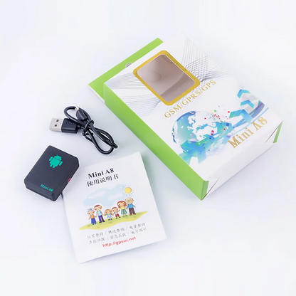 A8 Mini GPS Tracker: Real-Time Car & Anti-Lost Key Finder with Free App & Website Access